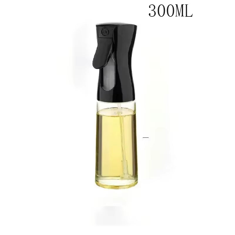 1Pc 200Ml/300Ml Oil Spray Bottle Kitchen Cooking Olive Oil Dispenser Camping BBQ Baking Vinegar Soy Sauce Sprayer Containers